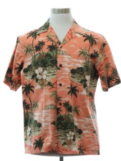1990's Mens Cotton Hawaiian Shirt
