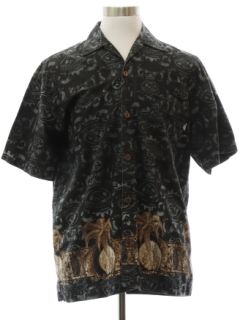 1990's Mens No Fear Cotton Hawaiian Shirt