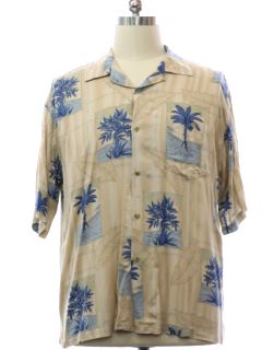 1990's Mens Rayon Hawaiian Shirt