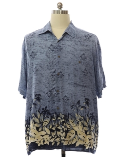 1990's Mens Rayon Hawaiian Shirt