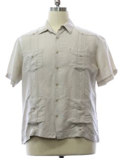 1990's Mens Guayabera Shirt