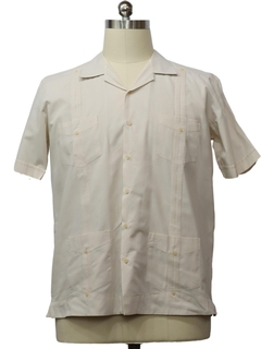 1990's Mens Guayabera Shirt
