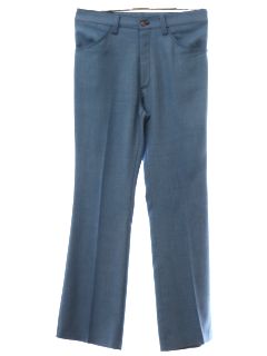 1970's Mens Hopsack Jeans-cut Pants