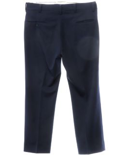 1970's Mens Dark Blue Leisure Pants