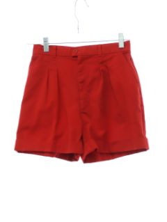 1980's Womens Lee Totally 80s Pleated Shorts