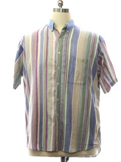 1990's Mens Genuine Madras Shirt