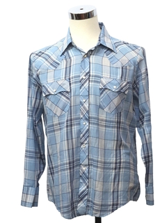 1980's Mens Western Shirt