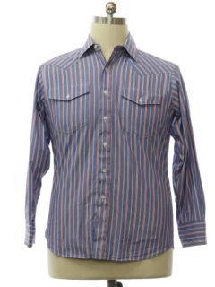 1980's Mens Western Shirt