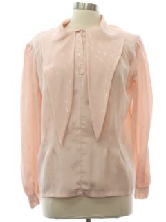 1980's Womens Totally 80s Secretary Shirt