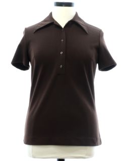 1960's Womens Mod Knit Shirt