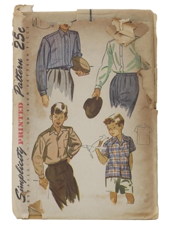 1950's Mens/Childs Pattern