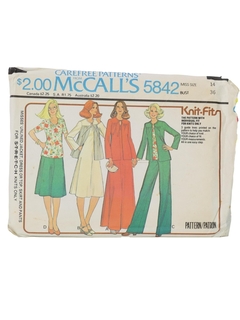 1970's Womens Pattern