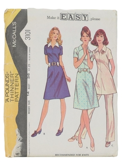 1970's Womens Pattern