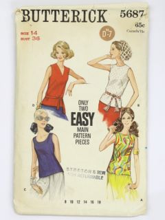 1960's Womens Pattern