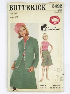 1960's Womens Jean Muir Pattern