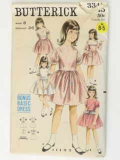 1960's Womens/Girls Pattern