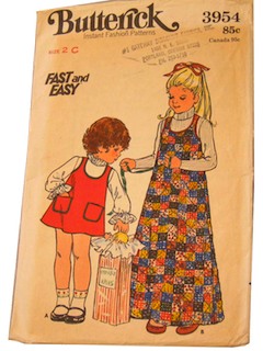 1970's Womens/Childs Pattern