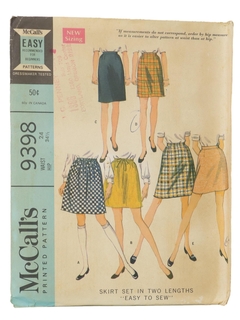 1960's Womens Pattern