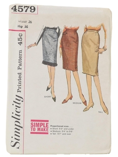 1960's Womens Pattern