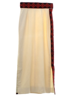 1960's Womens Hippie Maxi Skirt