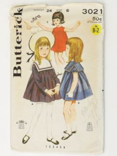 1960's Womens/Childs Pattern