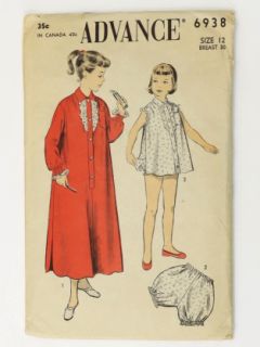 1950's Womens/Childs Pattern