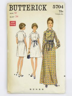 1960's Womens Pattern