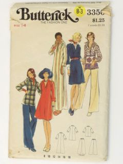 1970's Womens Pattern