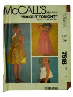 1980's Womens/Childs Pattern