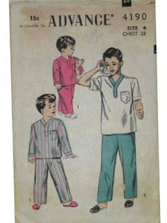 1950's Mens/Childs Pattern
