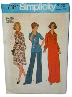 1980's Womens Pattern