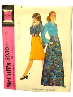 1970's Womens Pattern