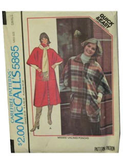 1970's Womens Pattern