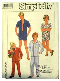 1980's Mens/Childs Pattern