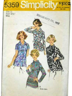 1970's Womens Pattern