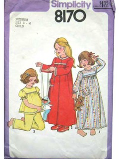 1970's Womens/Childs Pattern