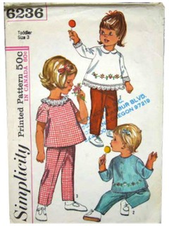 1960's Womens/Childs Pattern