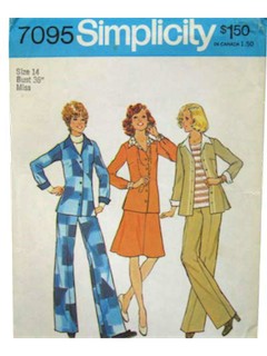 1970's Womens Pattern