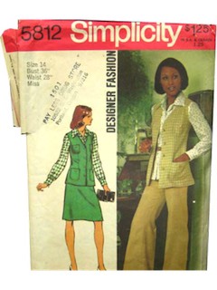 1970's Womens Pattern