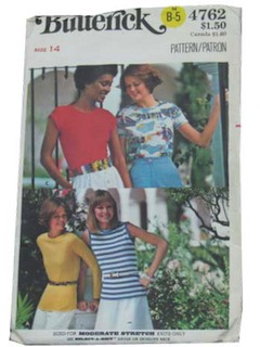 1970's Womens Pattern