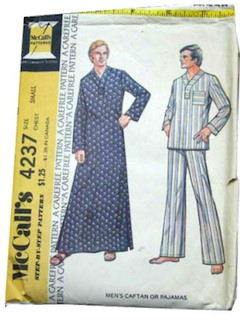 1970's Mens Pattern