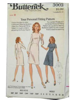 1970's Womens Pattern