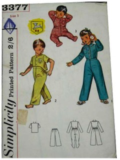 1950's Womens/Childs Pattern