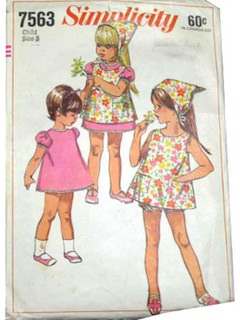 1960's Womens/Childs Pattern