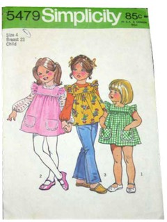 1970's Womens/Childs Pattern