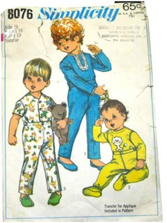 1960's Womens/Childs Pattern