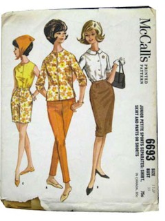 1960's Womens Pattern