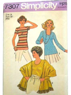 1970's Womens Pattern