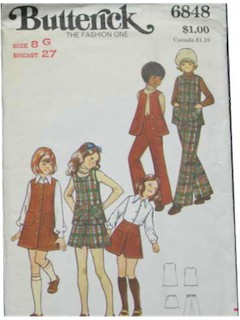 1960's Womens/Childs Pattern