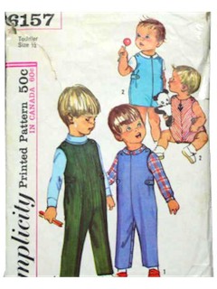 1960's Mens/Childs Pattern